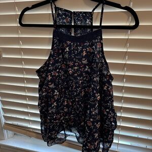 Abercrombie flower tank top